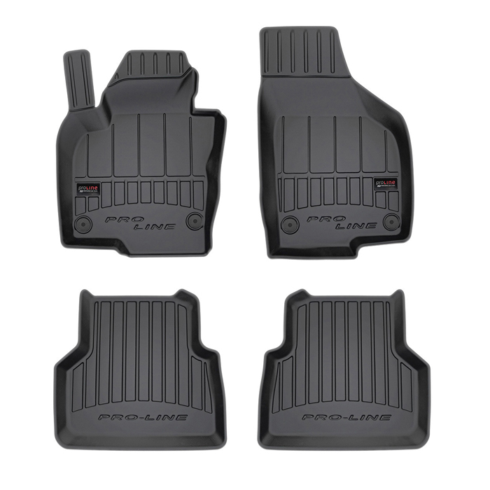 Гумени стелки Frogum Proline 3D съвместими с VW TIGUAN (2007-2016) 4 ЧАСТИ