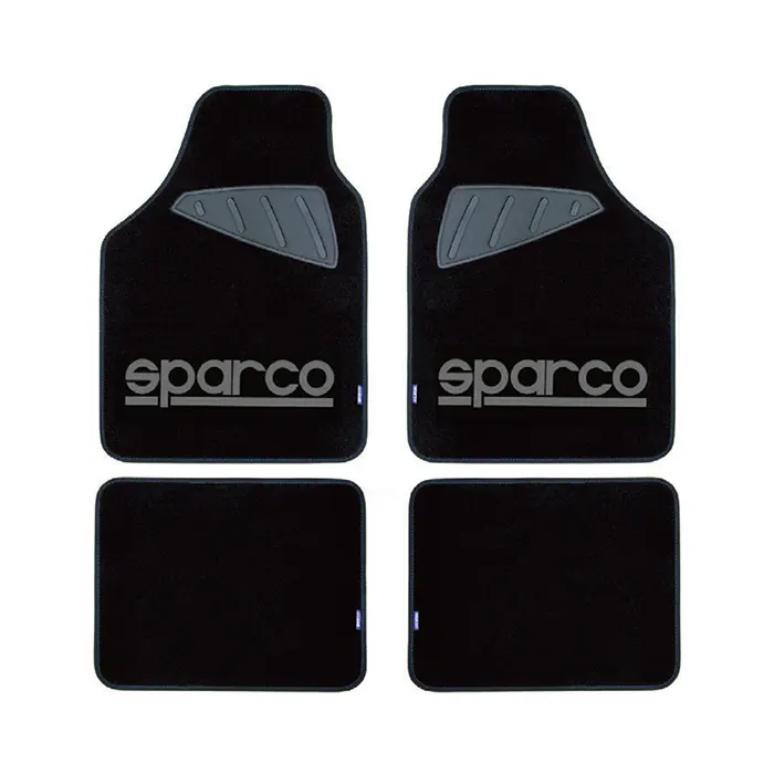 Стелки мокет SPC1902A Sparco Черни-Сиви 4БР/К-Т