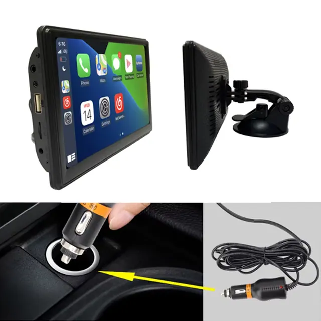 Мултимедия андроид PG386 7 инча - CarPlay/Android Auto