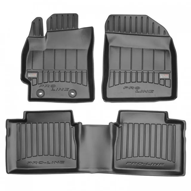 Гумени стелки Frogum Proline 3D съвместими с TOYOTA COROLLA XI E 160 (2013-2019) 3 ЧАСТИ