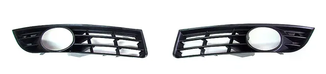 Комплект решетки за халогени на Volkswagen Passat 3C B6 2006–2009 OEM 3C0853666A / 3C0853665A