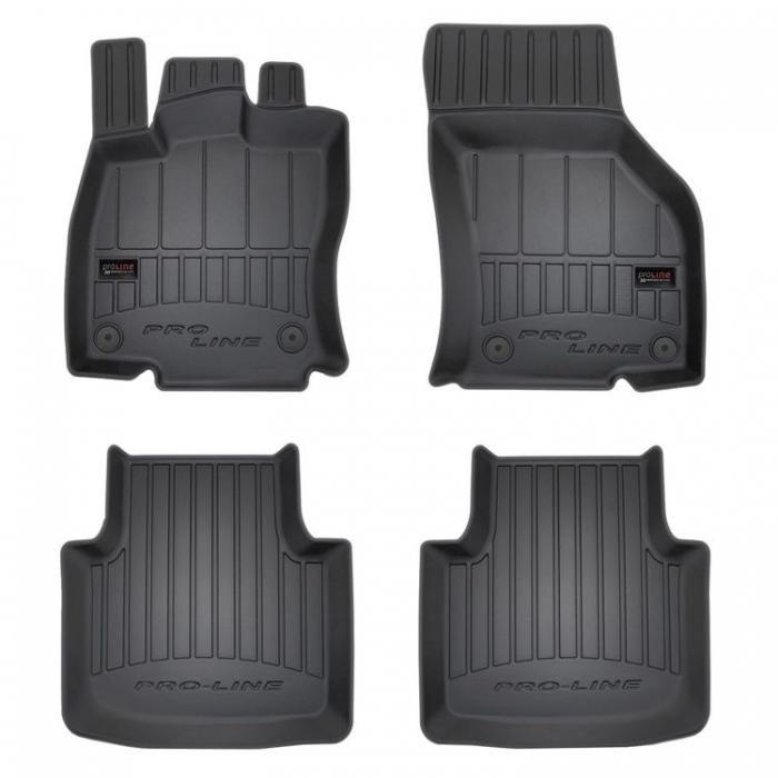 Гумени стелки Frogum Proline 3D съвместими с VW PASSAT B8 (2014+) 4 ЧАСТИ