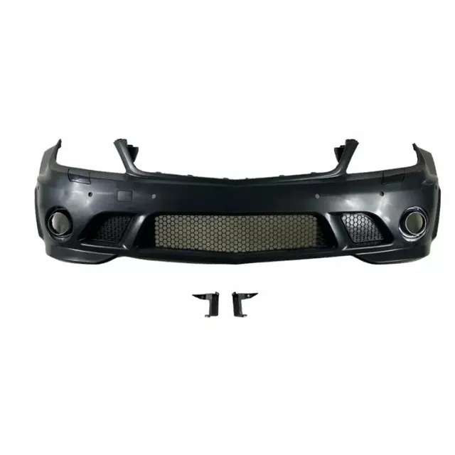 Предна броня за Mercedes C-class W204 (2007-2011) - AMG look - без халогени