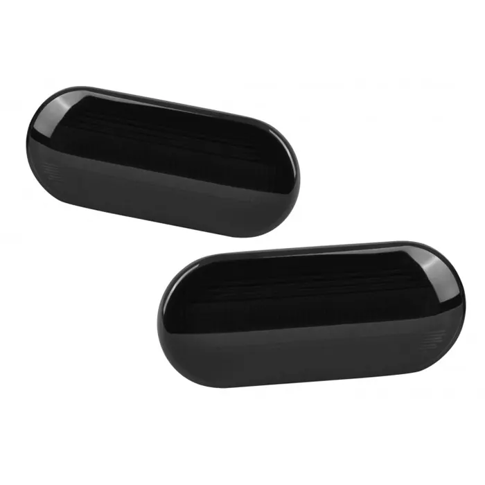 Комплект LED странични динамични мигачи за VW Bora, Golf IV и V, Passat B5.5, Polo, Jetta, Sharan, Lupo, Transporter T5 с опушена основа, ляв + десен