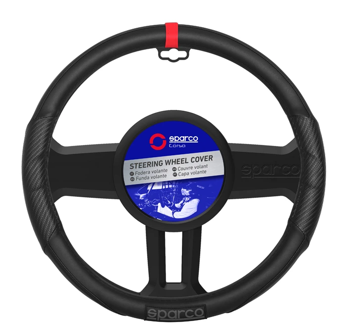 Калъф за волан SPARCO - SPS104BKRD