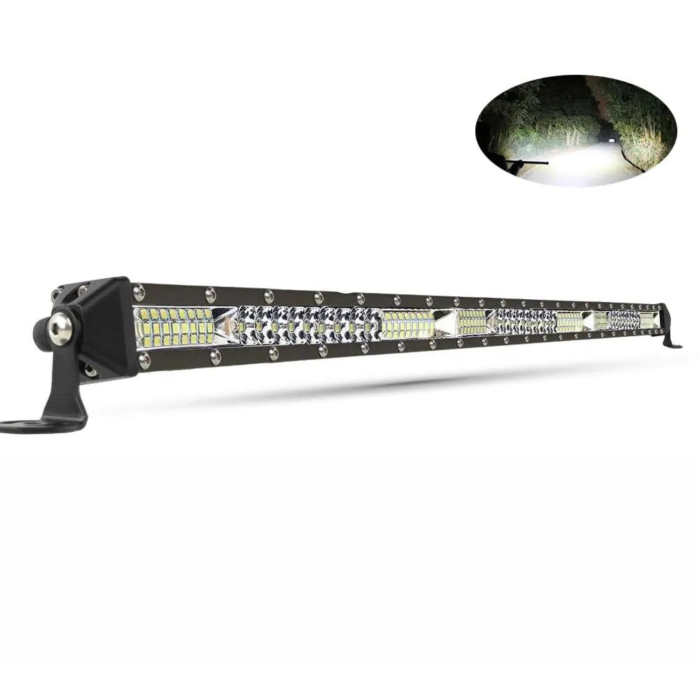 78 см LED Лед Диоден Бар 13500 lm 270W Ултра Тънък, 12-24V Комбинирана Combo - Flood и Spot Светлина