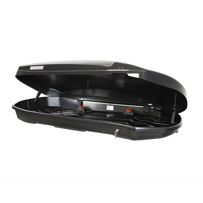 Автобокс Menabo Satellite duo crab черен 550л 1693