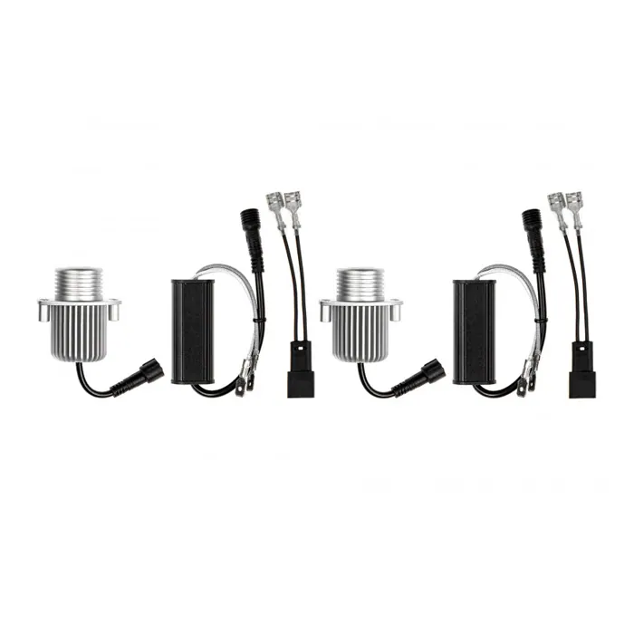 Бели LED лампи за фабрични ангелски очи за BMW серия 3 E90/E91 2005-2008 40W CREE