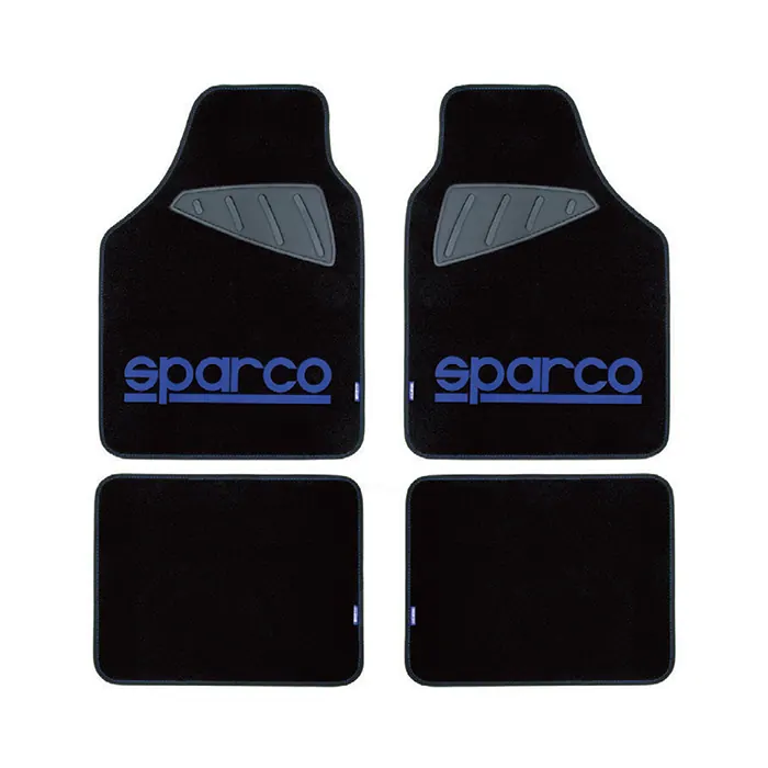 Стелки мокет SPC1901A Sparco Черни-Сини 4БР/К-Т